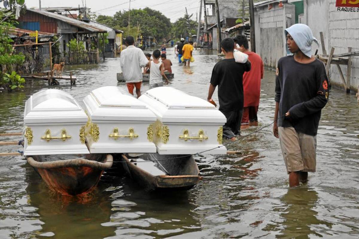 Aumentan a 49 los muertos por las inundaciones en Filipinas (Foto: AFP/VANGUARDIA LIBERAL)