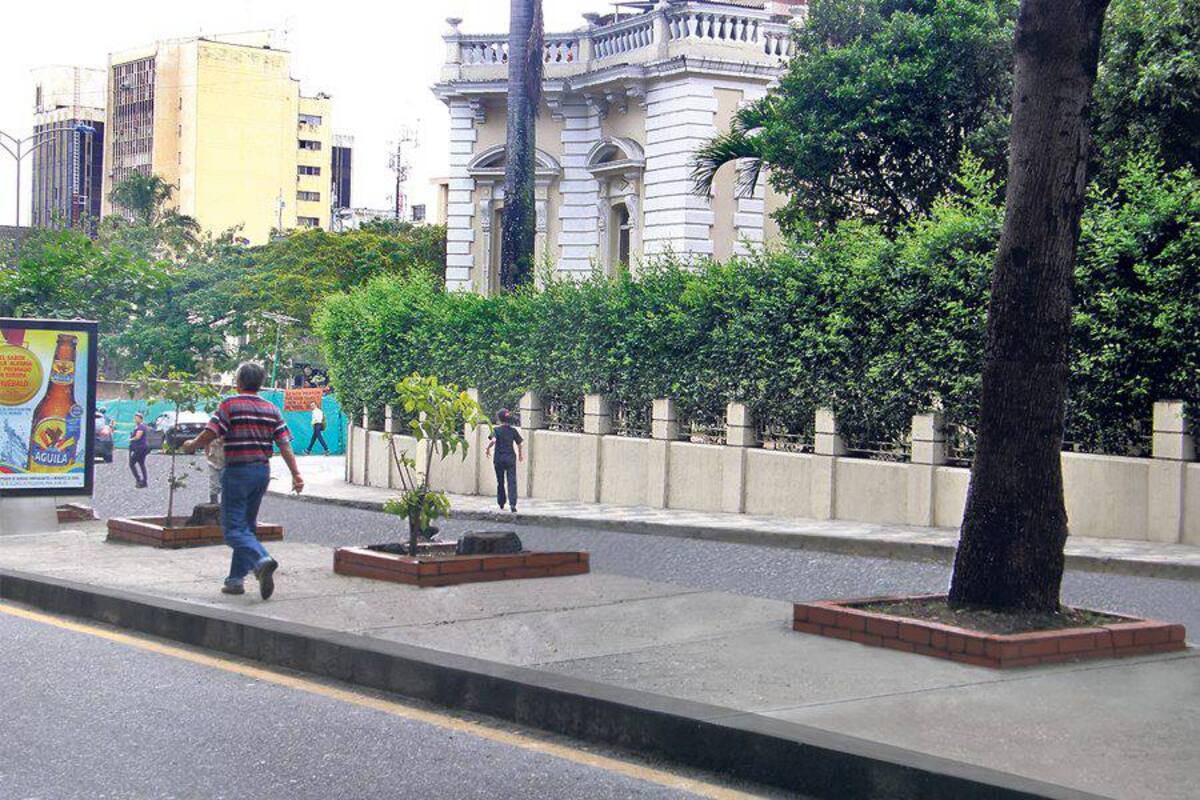 Así debería verse la zona si los encargados de las obras respetaran este tipo de espacios. (Foto: Fotomontaje / VANGUARDIA LIBERAL)