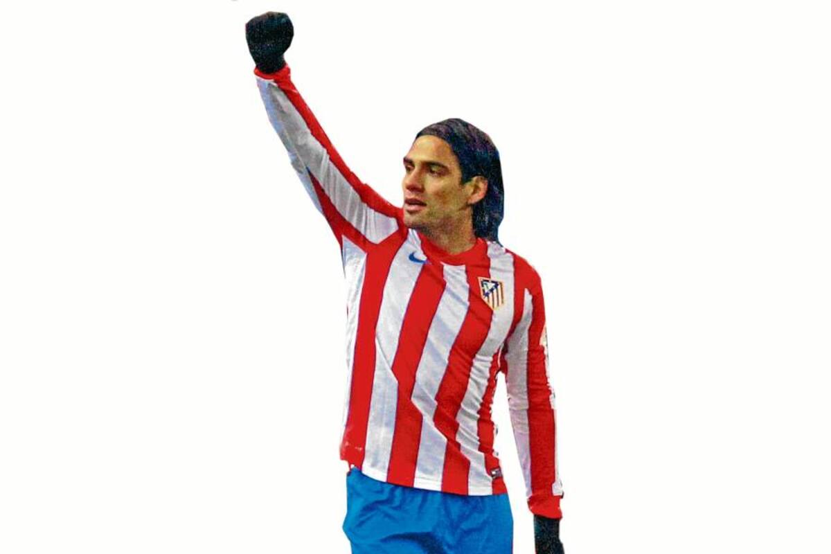 Radamel Falcao García Zárate, delantero colombiano del Atlético de Madrid. (Foto: Archivo / VANGUARDIA LIBERAL)