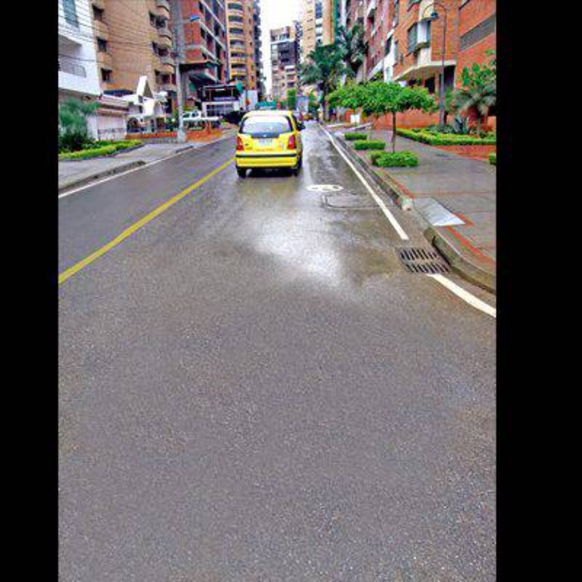Así debería verse esta calle, si las autoridades locales le hicieran el debido mantenimiento. (Foto: Fotomontaje: VANGUARDIA LIBERAL)