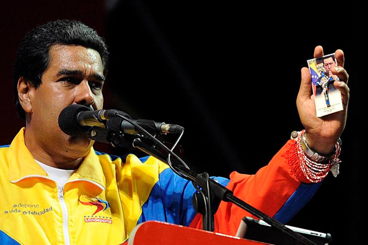 Maduro quiere convertir el palacio presidencial en museo para honrar a Chávez (Foto: Afp - Juan Barreto/ VANGUARDIA LIBERAL)