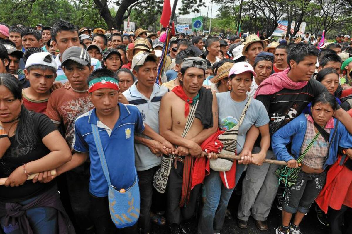 Indígenas reclaman que ‘llave de la paz’ no esté solo en el bolsillo de Santos (Foto: Archivo/VANGUARDIA LIBERAL)