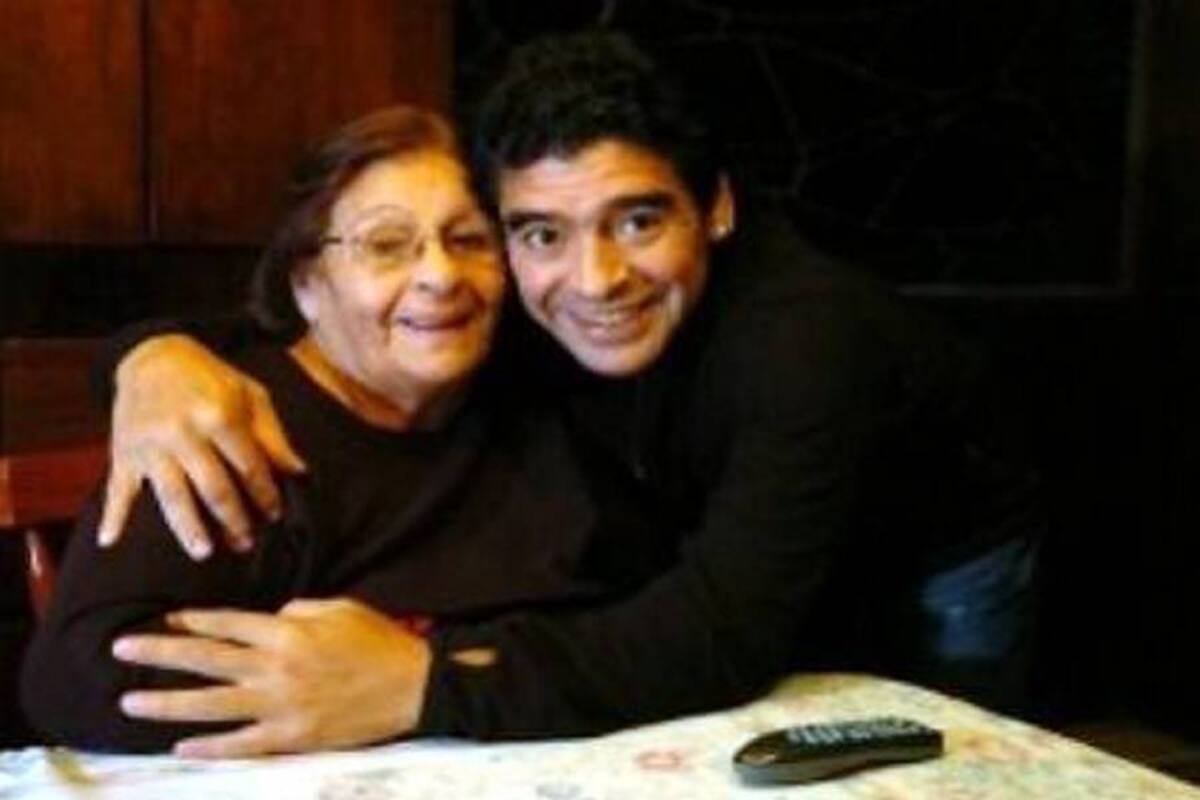 La madre de Maradona es nuevamente ingresada en una clínica (Foto: Tomada de internet)