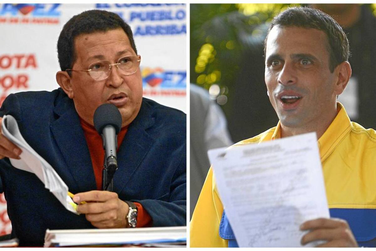 Chávez advierte nueva rebelión popular y Capriles sobre errores que se pagan (Foto: Archivo/VANGUARDIA LIBERAL)