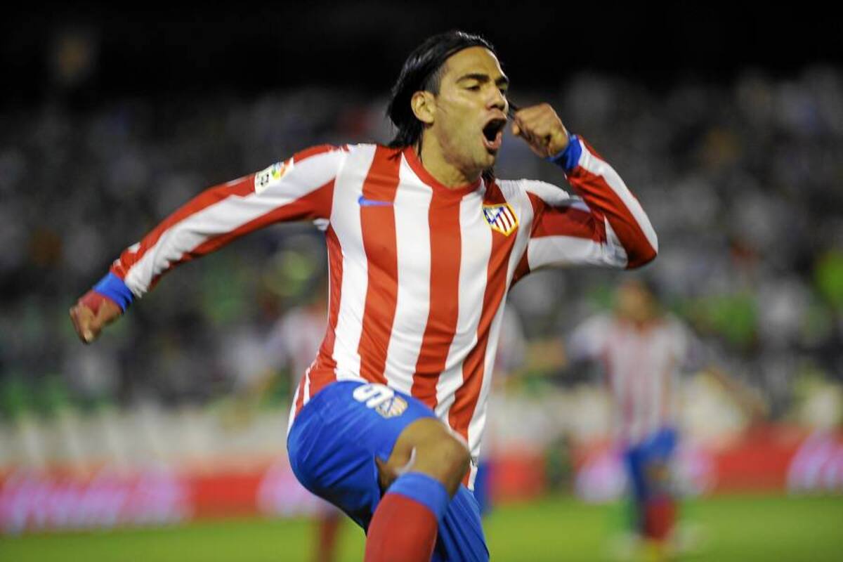 Falcao lidera la tabla de máximos artilleros en España (Foto: Afp/ VANGUARDIA LIBERAL)