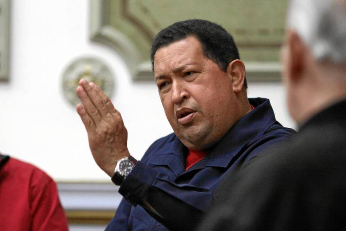 Chávez se desliga del exjuez Aponte, a quien llama "delincuente" (Foto: AFP/VANGUARDIA LIBERAL)