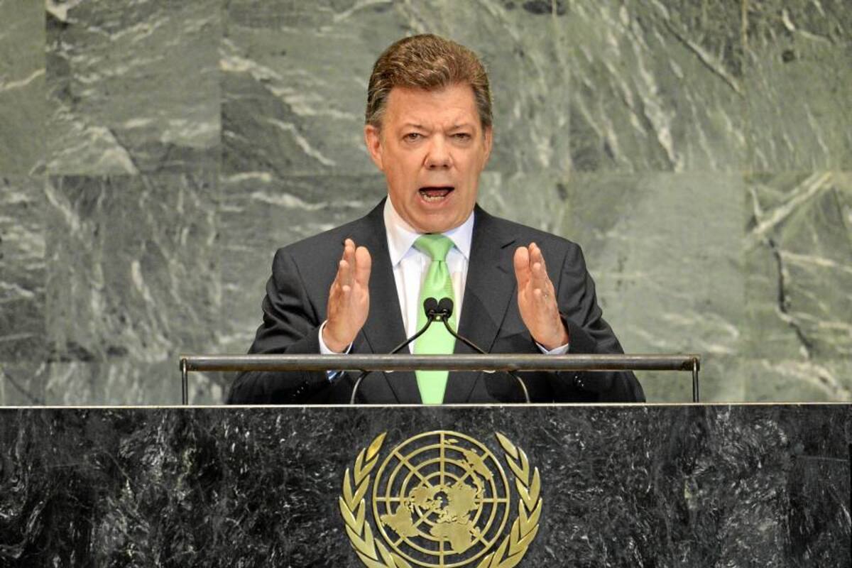 Popularidad de Santos crece 18 % tras anunciar un proceso de paz con las Farc (Foto: Colprensa/ VANGUARDIA LIBERAL)