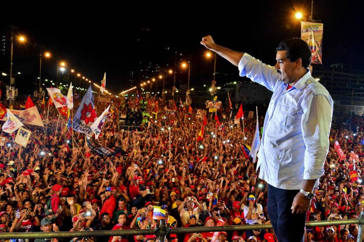 Nicolás Maduro fue elegido presidente de Venezuela (Foto: Archivo/VANGUARDIA LIBERAL)
