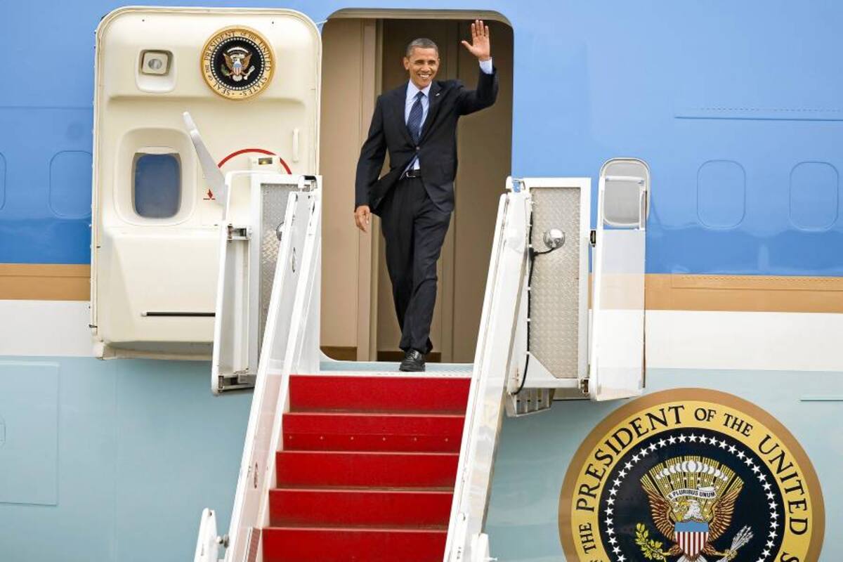 Obama llegó a Cartagena para participar en la Cumbre de las Américas (Foto: AFP / VANGUARDIA LIBERAL)