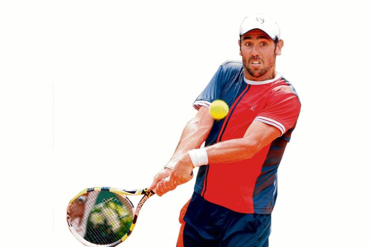 El estadounidense Wayne Odesnik se clasificó a la final del Challenger ATP Tour Seguros Bolívar Open de Bucaramanga, al vencer al campeón vigente, Eric Prodon de Francia. (Foto: Suministrada / VANGUARDIA LIBERAL)