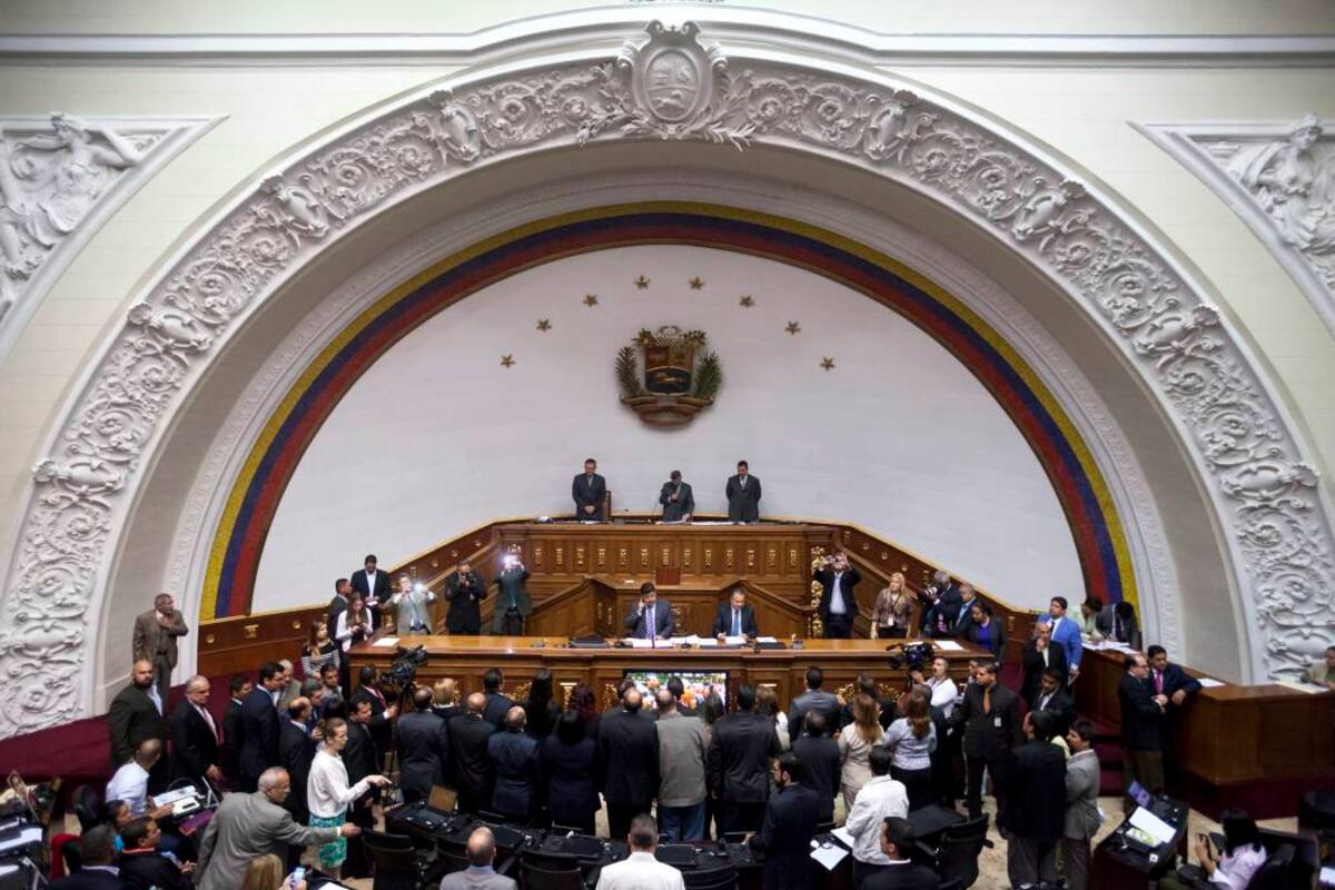 Oposición a Nicolás Maduro consideran un golpe a la democracia la suspensión del proceso de revocatoria. (Foto: Archivo/VANGUARDIA LIBERAL)