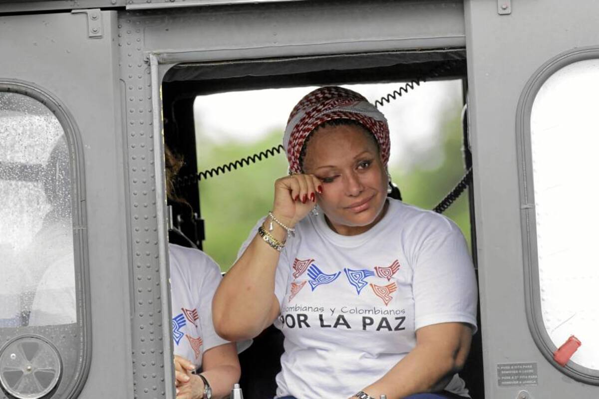 "Seguiremos insistiendo en el diálogo": Piedad Córdoba (Foto: Colprensa / VANGUARDIA LIBERAL)