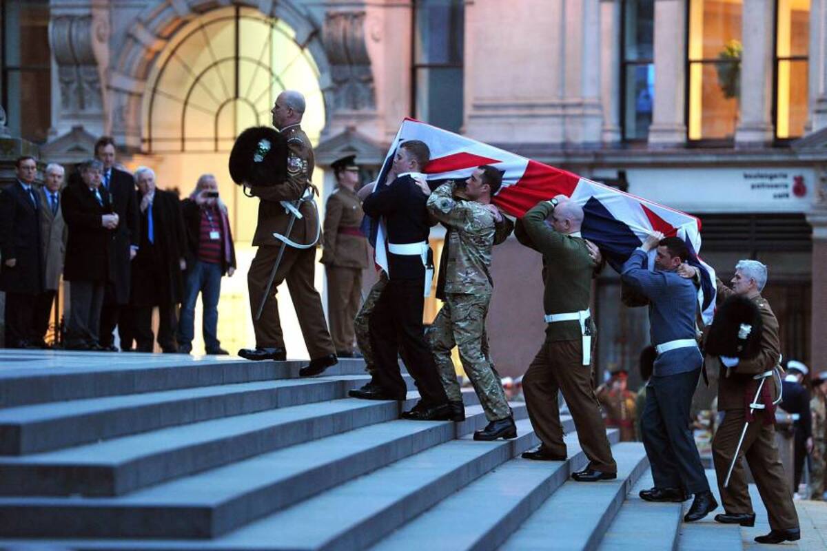 Más de 700 militares ensayan el funeral de Thatcher (Foto: Archivo/VANGUARDIA LIBERAL)