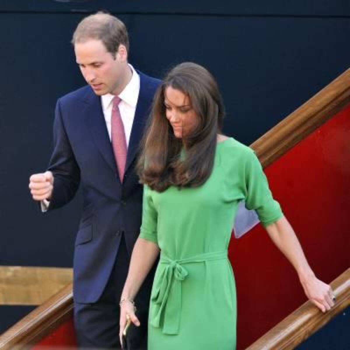 El príncipe Guillermo y Kate Middleton asisitieron a la ceremonia.(Foto: Afp/VANGUARDIA LIBERAL)
