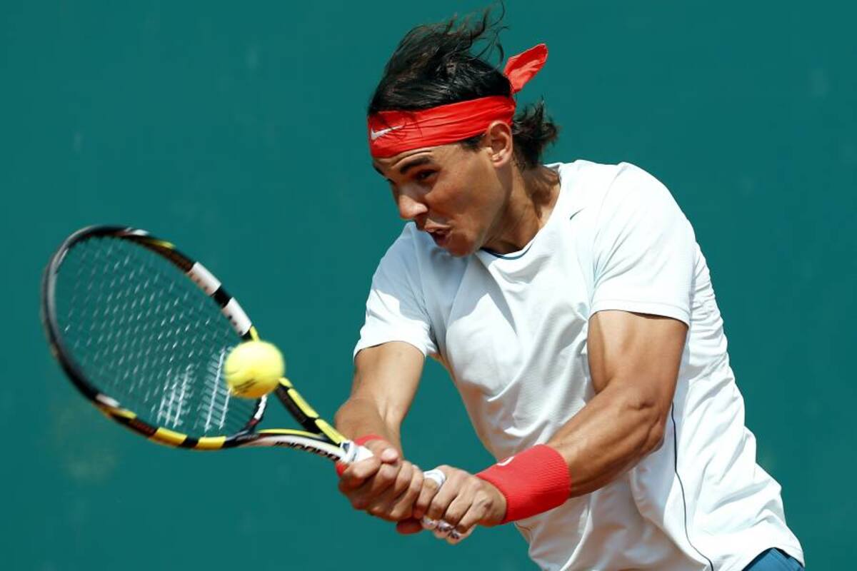 Rafael Nadal hace el primer esfuerzo en busca de un récord histórico (Foto: Afp - Valery Hache/ VANGUARDIA LIBERAL)