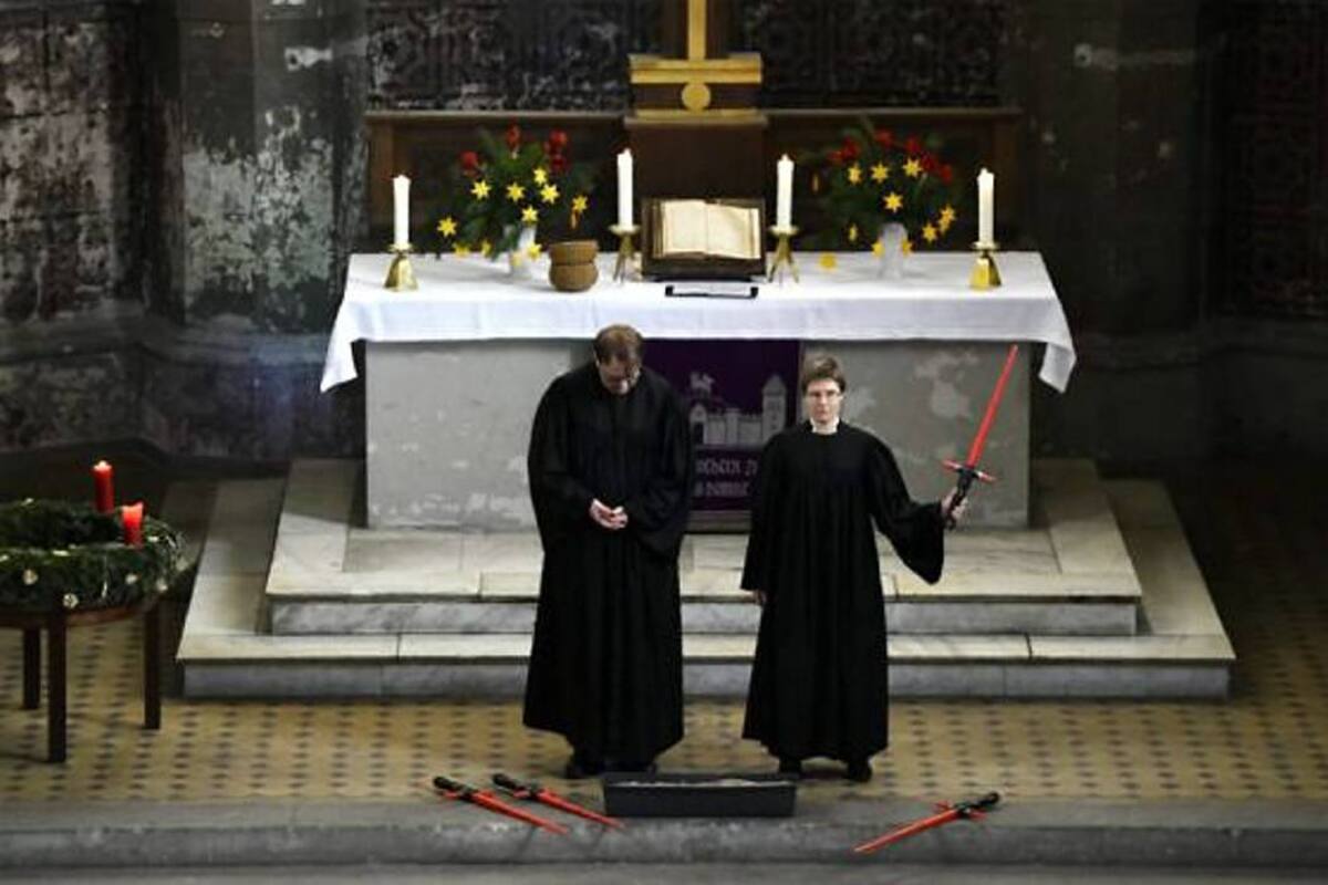 Iglesia protestante realiza ceremonia temática de Star Wars (Foto: AFP / VANGUARDIA LIBERAL)