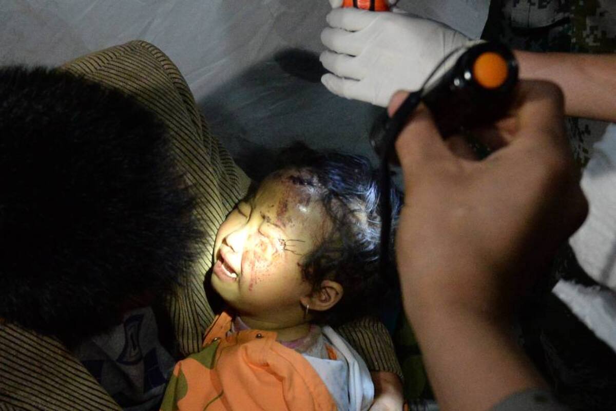 Al menos 160 muertos y casi 7.000 heridos por un sismo en China (Foto: AFP / VANGUARDIA LIBERAL)