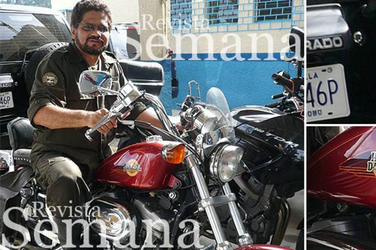 Iván Marquéz posó para la foto en una Harley Davidson (Foto: Foto Semana)