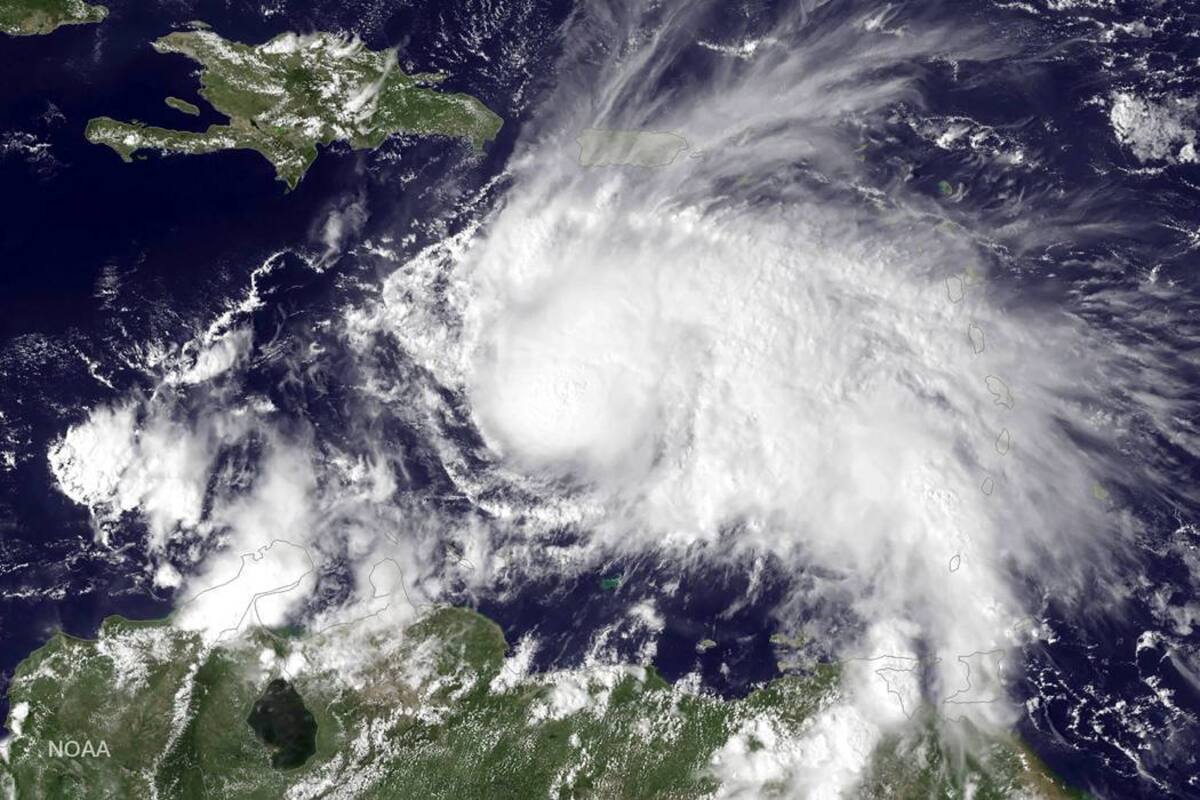 El huracán Matthew sube a categoría 3 y se aproxima a La Guajira (Foto: AFP /VANGUARDIA LIBERAL)