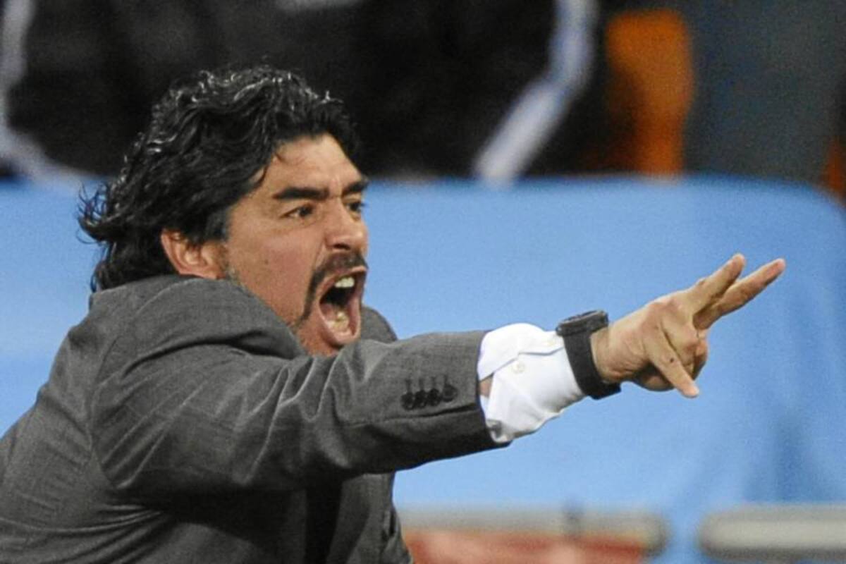 Maradona asegura sentirse "perseguido" por el fisco italiano (Foto: Archivo/VANGUARDIA LIBERAL)