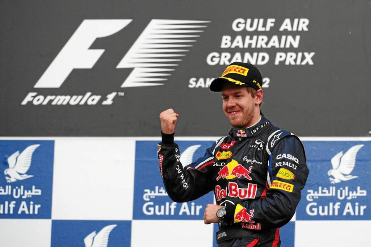 Vettel vence en el Gran Premio de Bahréin (Foto: Afp/VanguardiaLiberal)