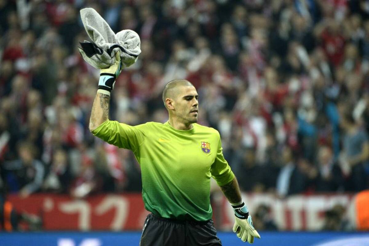 Valdés alcanza 500 partidos como jugador azulgrana (Foto: Afp / VANGUARDIA LIBERAL)