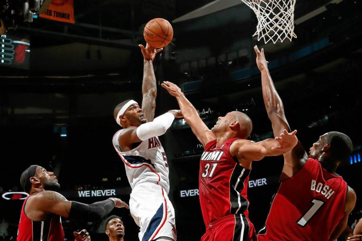 Smith lideró a los Hawks en debut de Allen con los Heat (Foto: Afp/ VANGUARDIA LIBERAL)