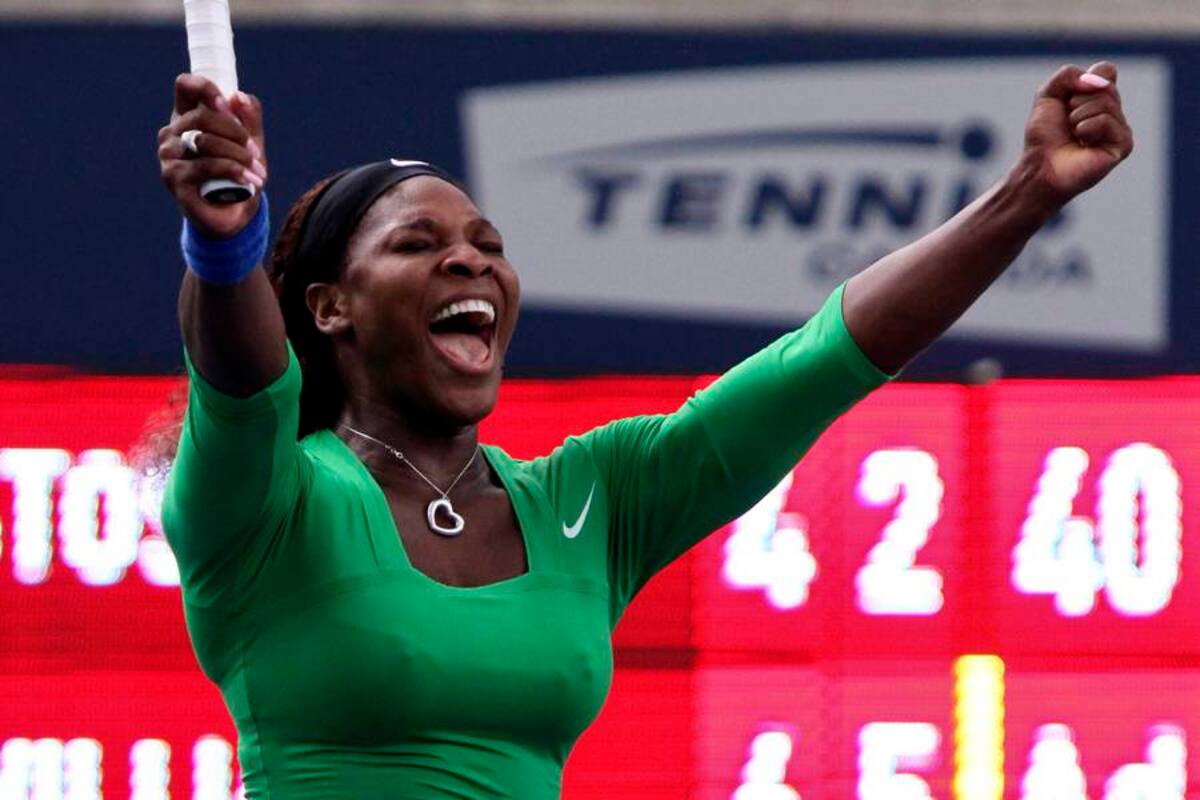 Serena Williams gana el torneo WTA de Toronto. (Foto: Afp/VANGUARDIA LIBERAL)