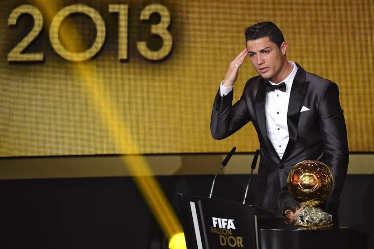 Cristiano Ronaldo se ‘bañó’ en oro (Foto: Archivo/VANGUARDIA LIBERAL)