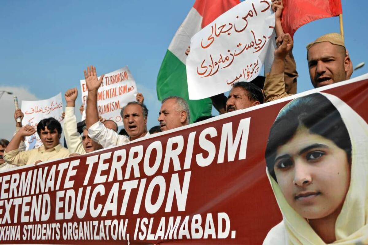 Los que buscaban entrar en el hospital donde está Malala eran simpatizantes (Foto: Archivo/VANGUARDIA LIBERAL)
