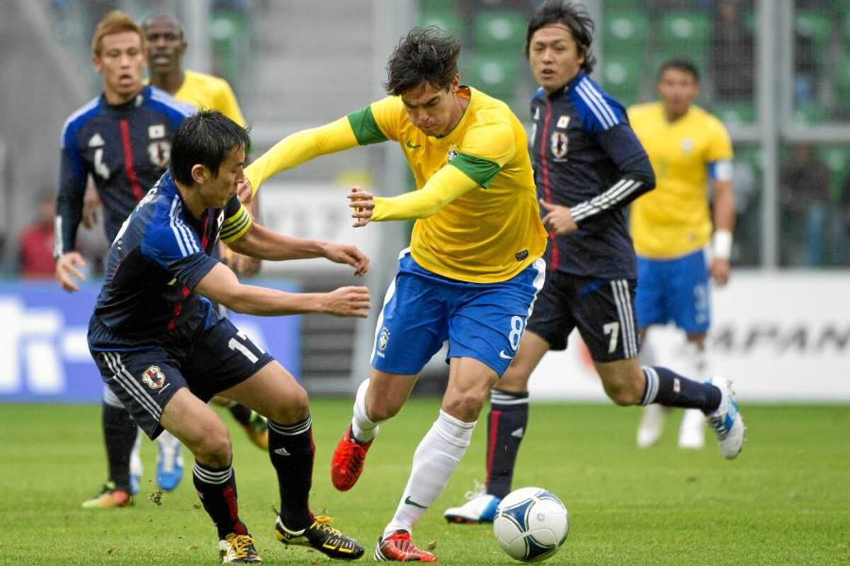 Kaká, figura de Brasil en la goleada 4-0 a Japón (Foto: AFP/VANGUARDIA LIBERAL)
