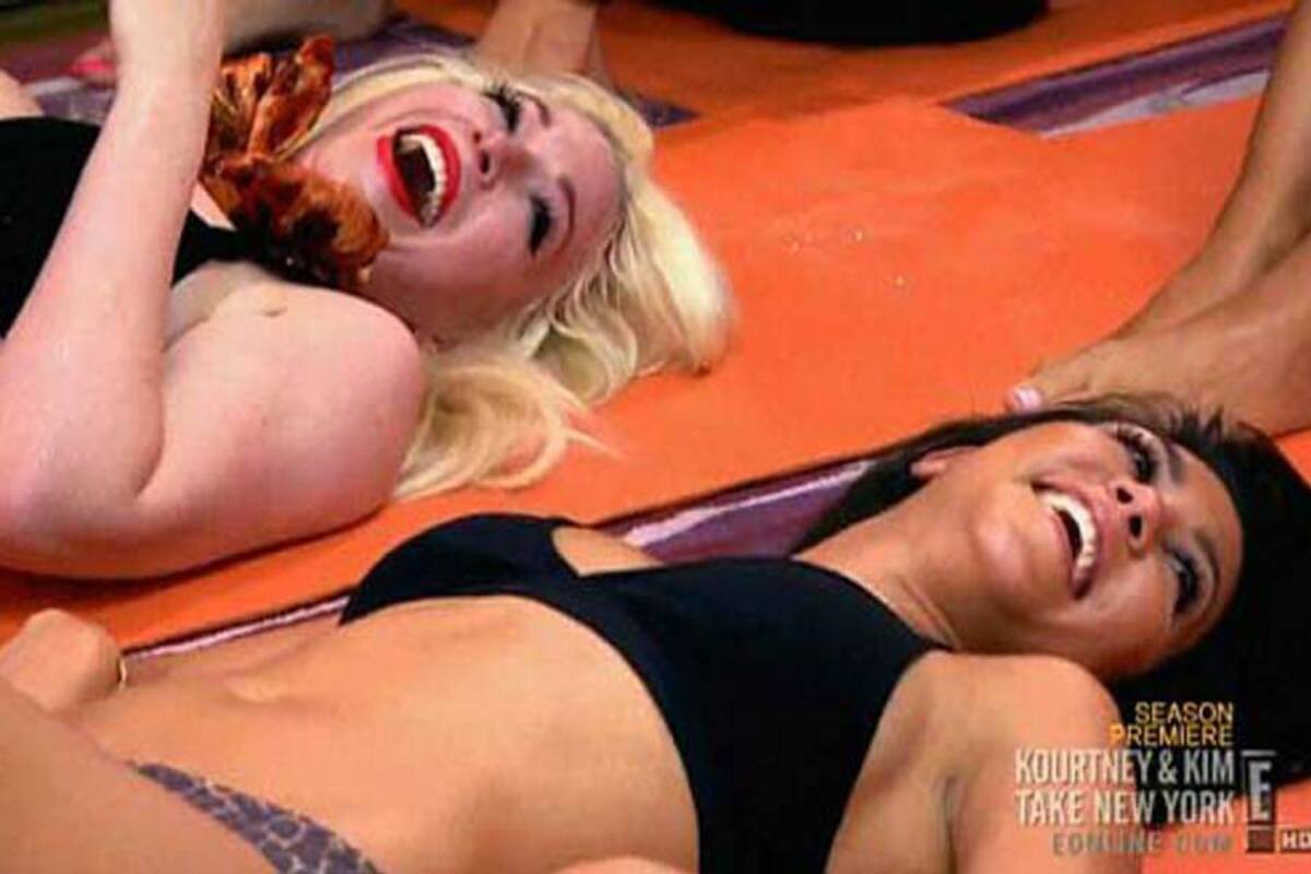 Kim Kardashian tomó clases de yoga con un instructor nudista ¿Esto habrá influido en su divorcio? (Foto: Cortesía Noticias24.com)