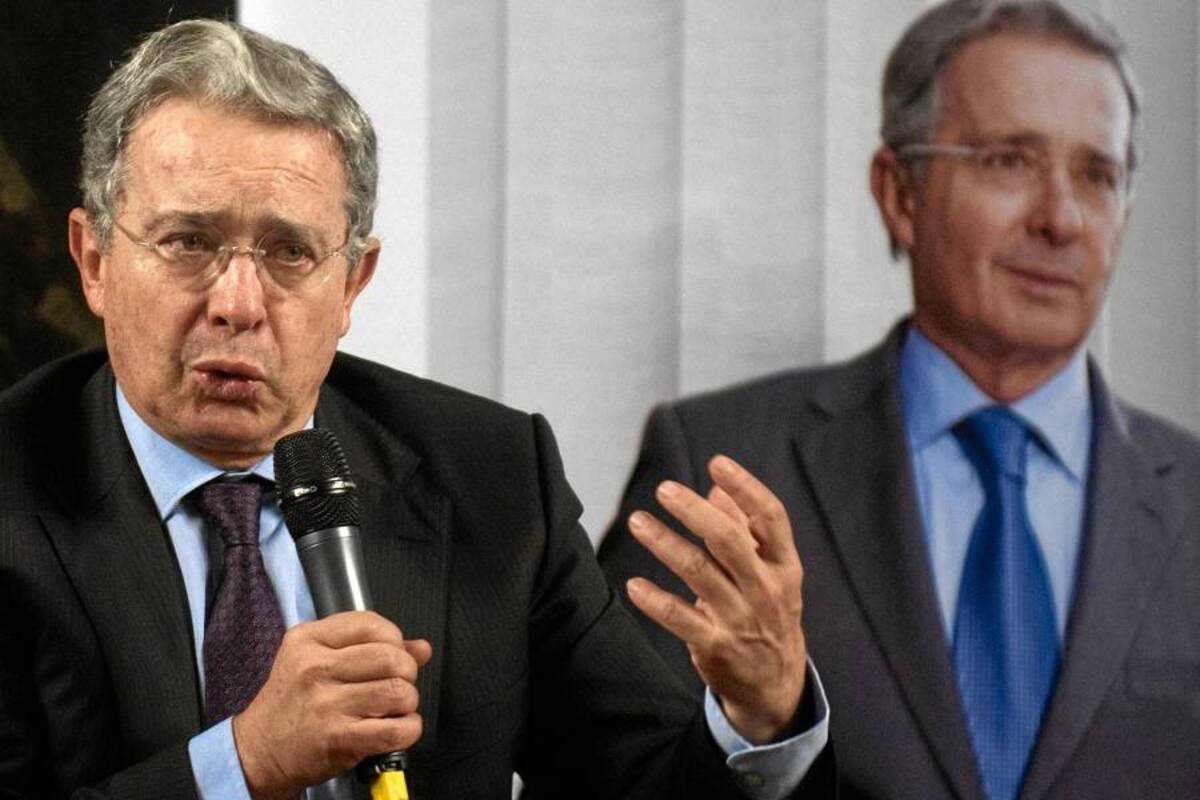 Uribe responde denuncia de un periodista y reitera nexos de éste con mafioso (Foto: Afp/ VANGUARDIA LIBERAL)