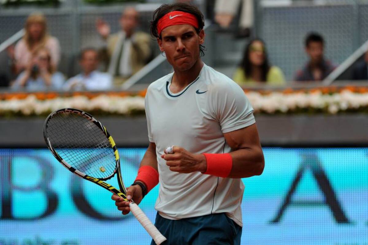 Rafael Nadal avanzó en Madrid (Foto: Afp/VanguardiaLiberal)