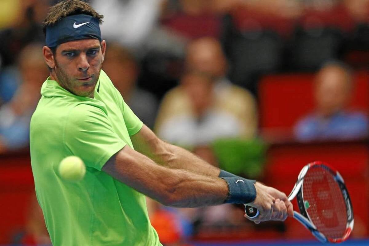 Del Potro, sexto jugador clasificado para el Masters (Foto: Afp/VanguardiaLiberal)