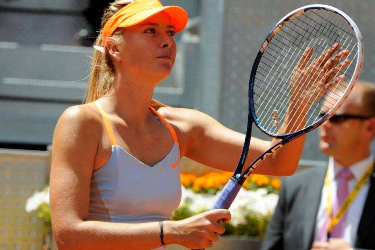 Sharapova reta a Serena por el número uno (Foto: Afp - Dominique Faget/ VANGUARDIA LIBERAL)