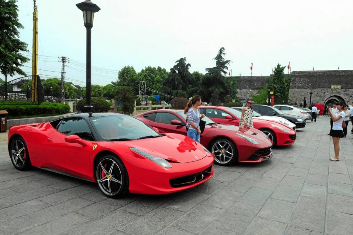 Ferrari pide disculpas a China por huellas de neumáticos en Nankín (Foto: Afp/ VANGUARDIA LIBERAL)