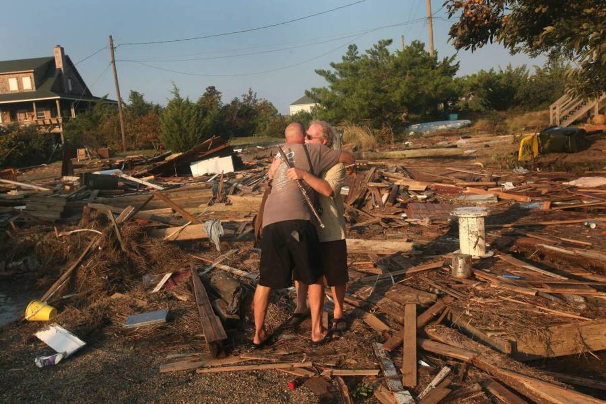 La tormenta llegó a descargar hasta treinta centímetros de agua en algunas zonas de Vermont. (Foto: Afp/VANGUARDIA LIBERAL)