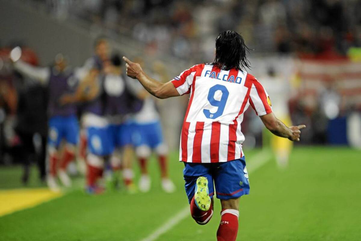 Vea el primer gol de Falcao en la final de la Liga de Europa (Foto: Afp/VanguardiaLiberal)