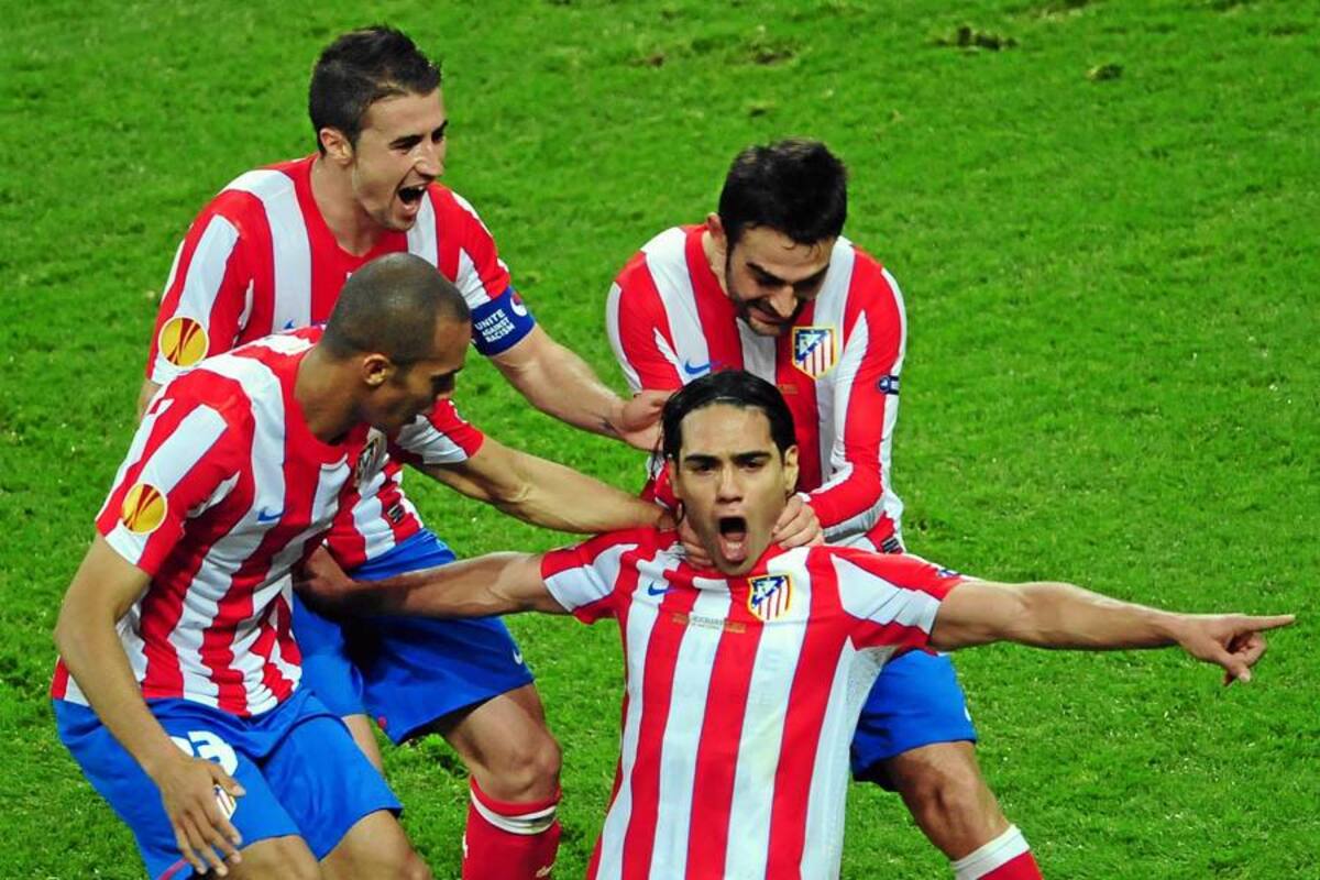 Vea el segundo gol de Falcao en la final de la Liga de Europa (Foto: Afp/VanguardiaLiberal)