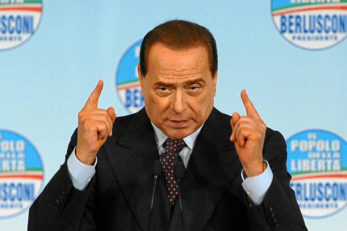 Silvio Berlusconi, condenado a 4 años de prisión por fraude fiscal (Foto: Tomado de Internet/ VANGUARDIA LIBERAL)