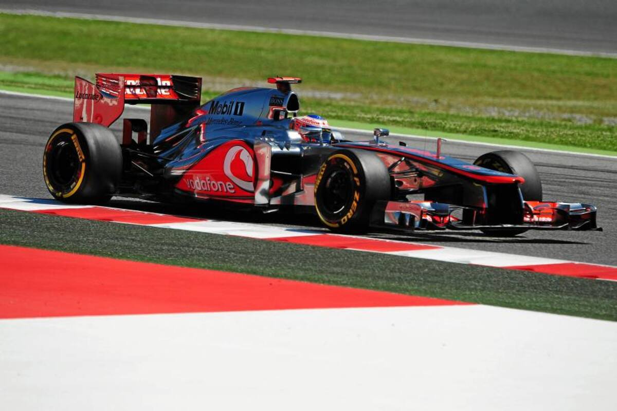 Button fue el más rápido en los segundos ensayos libres de Barcelona (Foto: Afp/VanguardiaLiberal)