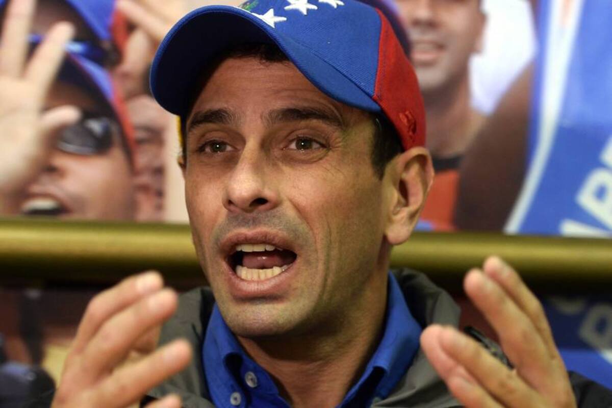 Capriles dice que chavismo considera referendo para revocar mandato de Maduro (Foto: Archivo/VANGUARDIA LIBERAL)