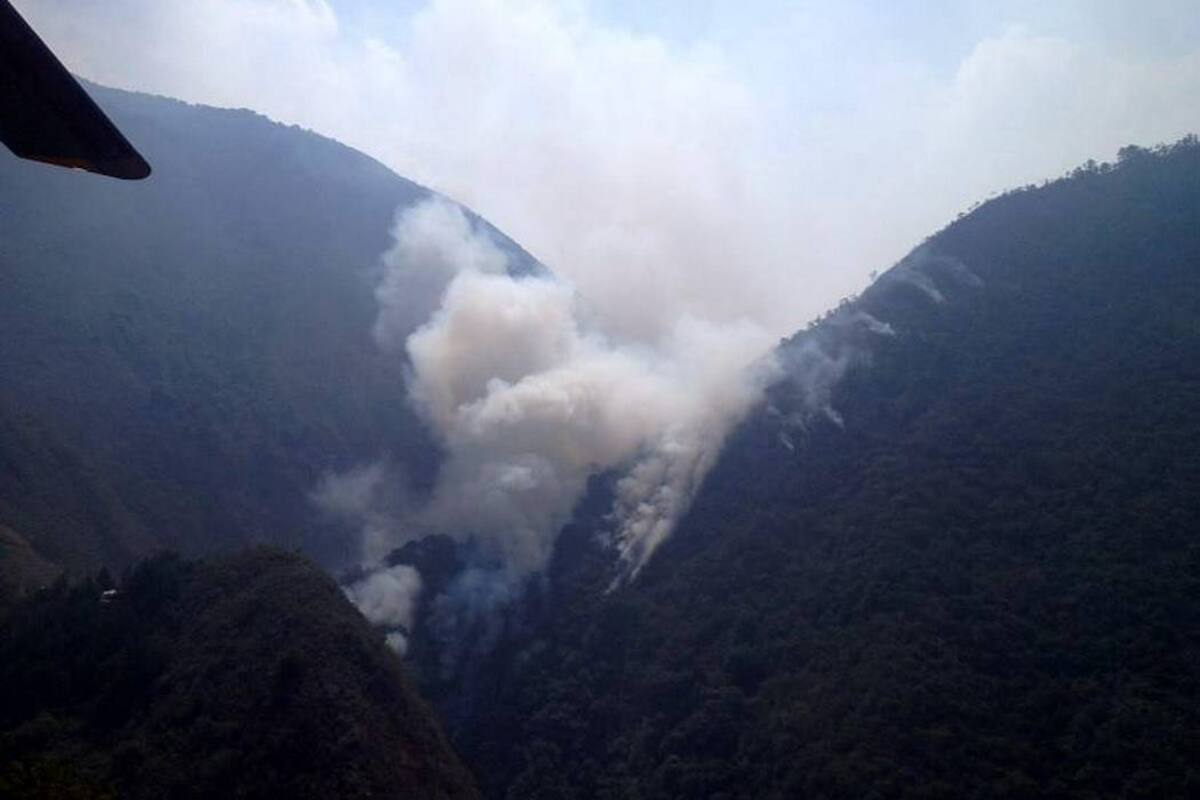 Incendio en zona de Santurbán habría sido ocasionado por cazadores (Foto: Suministrada /VANGUARDIA LIBERAL)