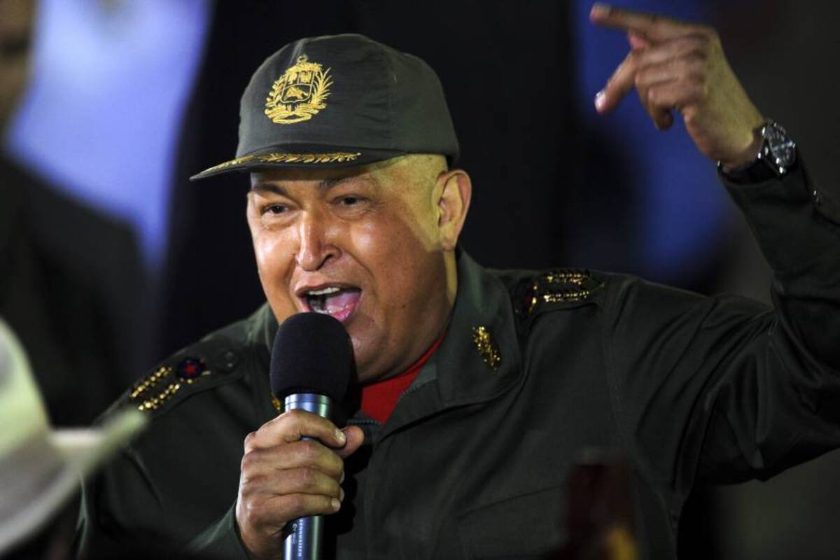 El presidente venezolano, Hugo Chávez (Foto: Archivo/VANGUARDIA LIBERAL)