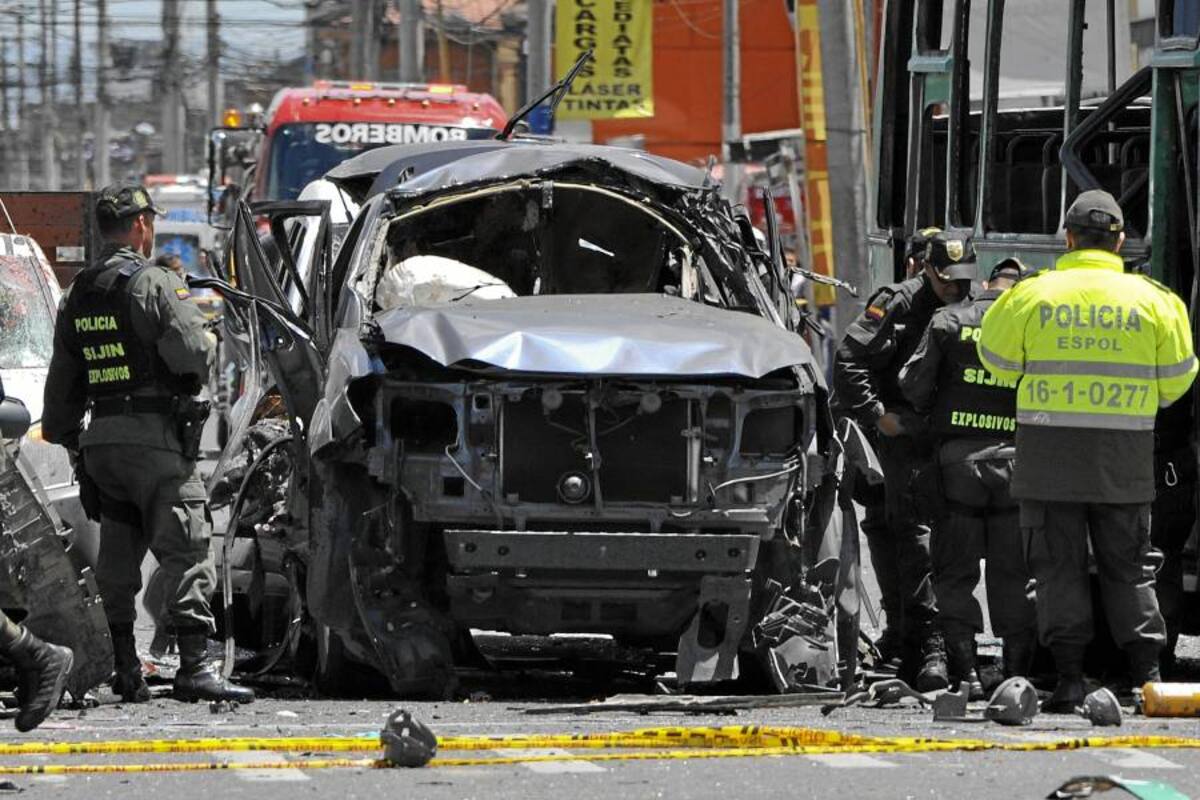 “El terrorismo no nos va amilanar”: Santos (Foto: Colprensa/VANGUARDIA LIBERAL)