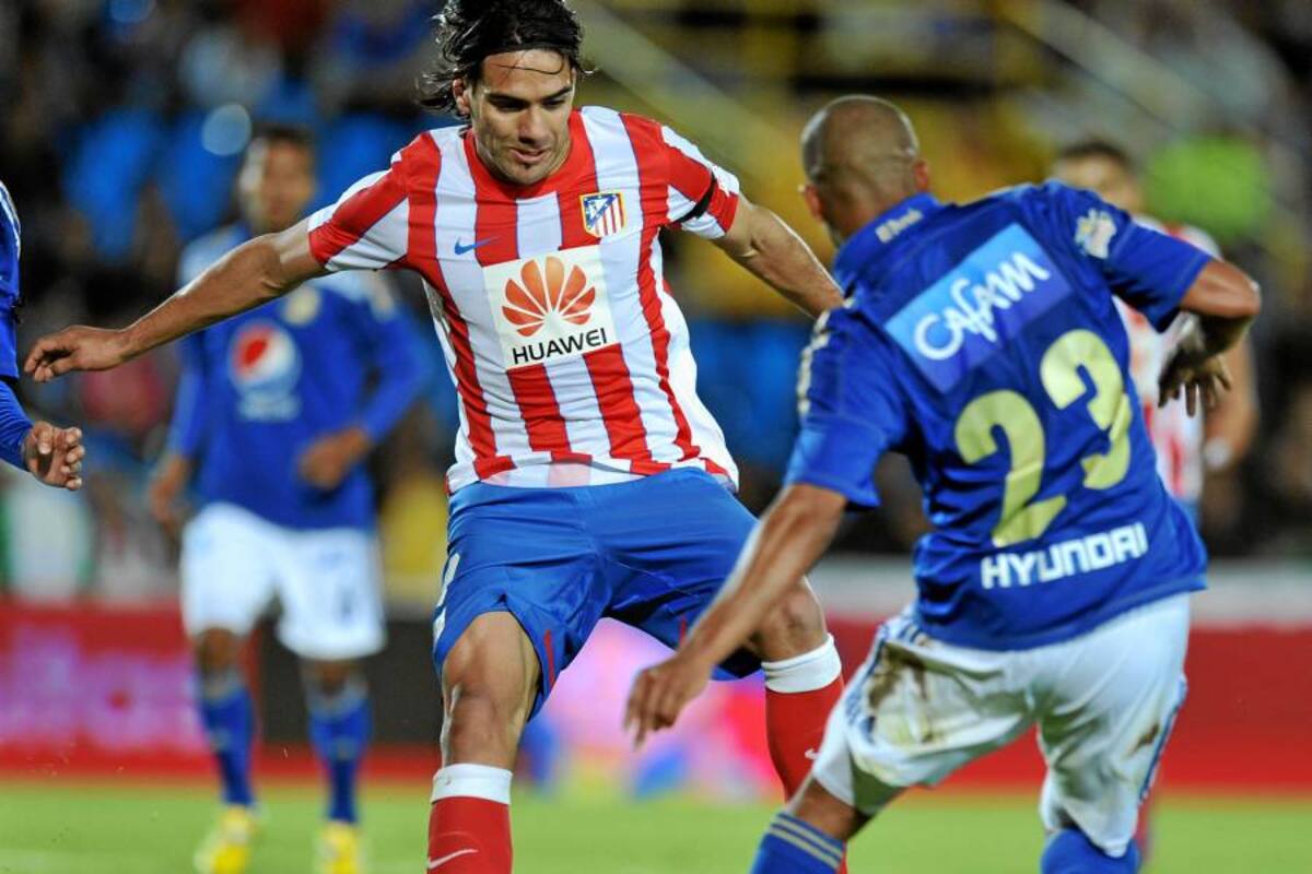 Radamel Falcao García, delantero del Atlético de Madrid (Foto: Colprensa/VANGUARDIA LIBERAL)