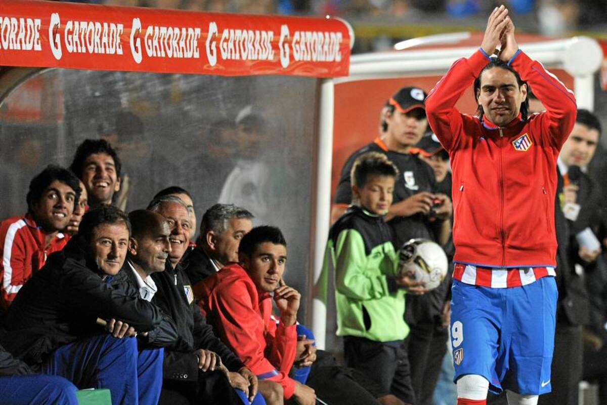 Falcao y el Atlético de Madrid ya están en Cali (Foto: Colprensa/VANGUARDIA LIBERAL)
