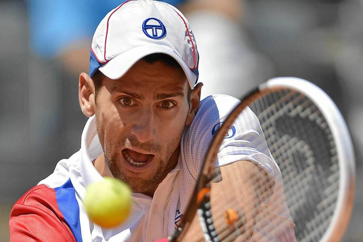Djokovic sufre para vencer a Mónaco en Roma (Foto: Afp/VanguardiaLiberal)
