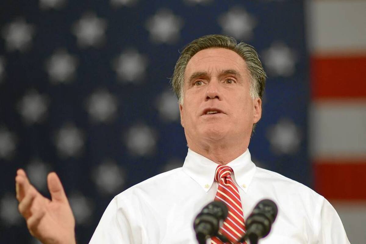 Romney ataca a Obama por evocar una "venganza" en las urnas (Foto: Afp/VanguardiaLiberal)